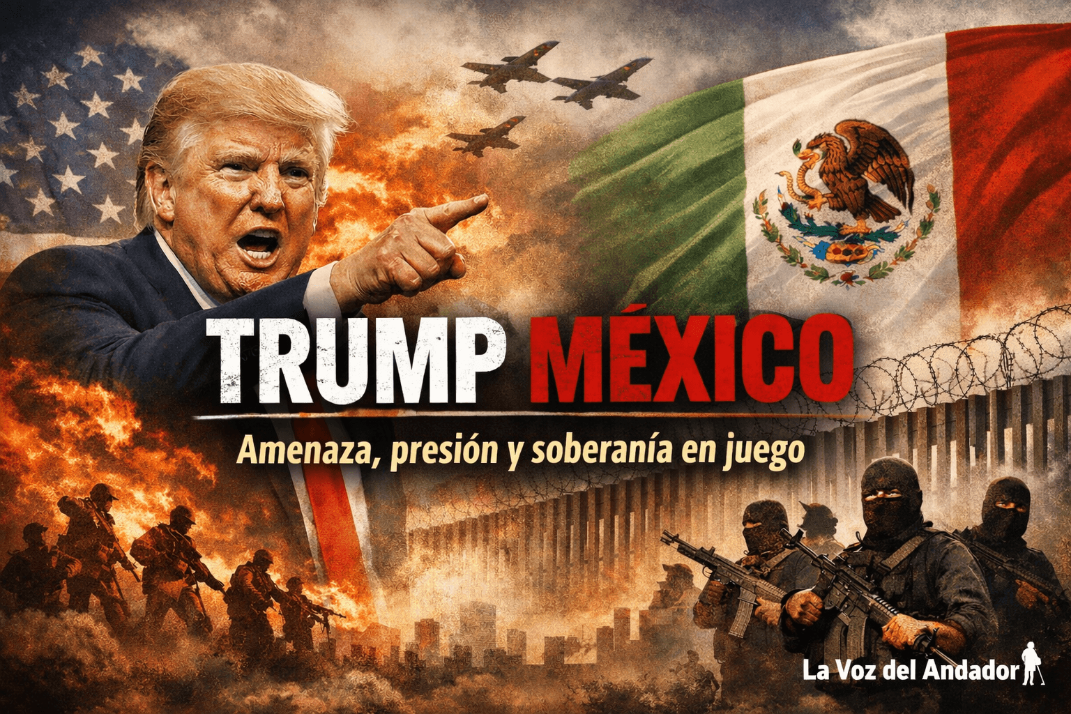 Trump México: amenaza, presión y soberanía en juego