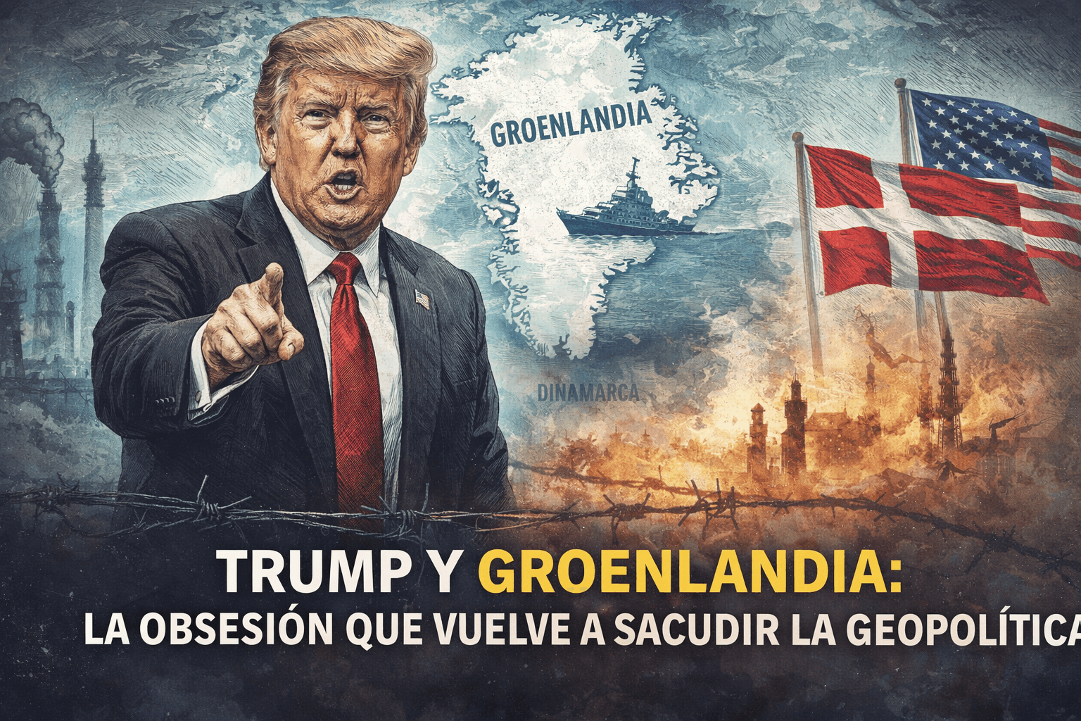 Trump y Groenlandia: la obsesión que sacude la geopolítica